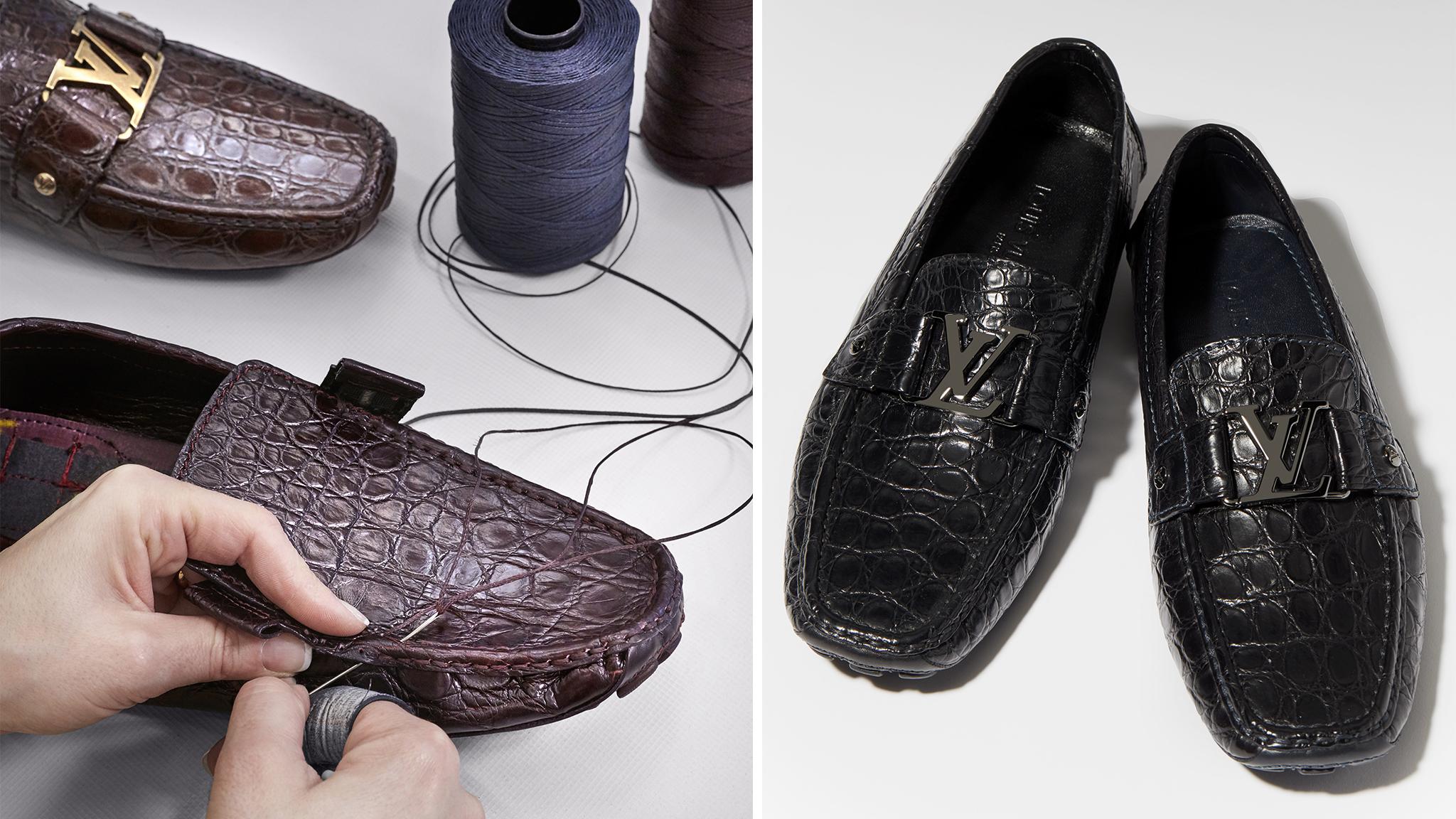 louis vuitton monte carlo driving loafers