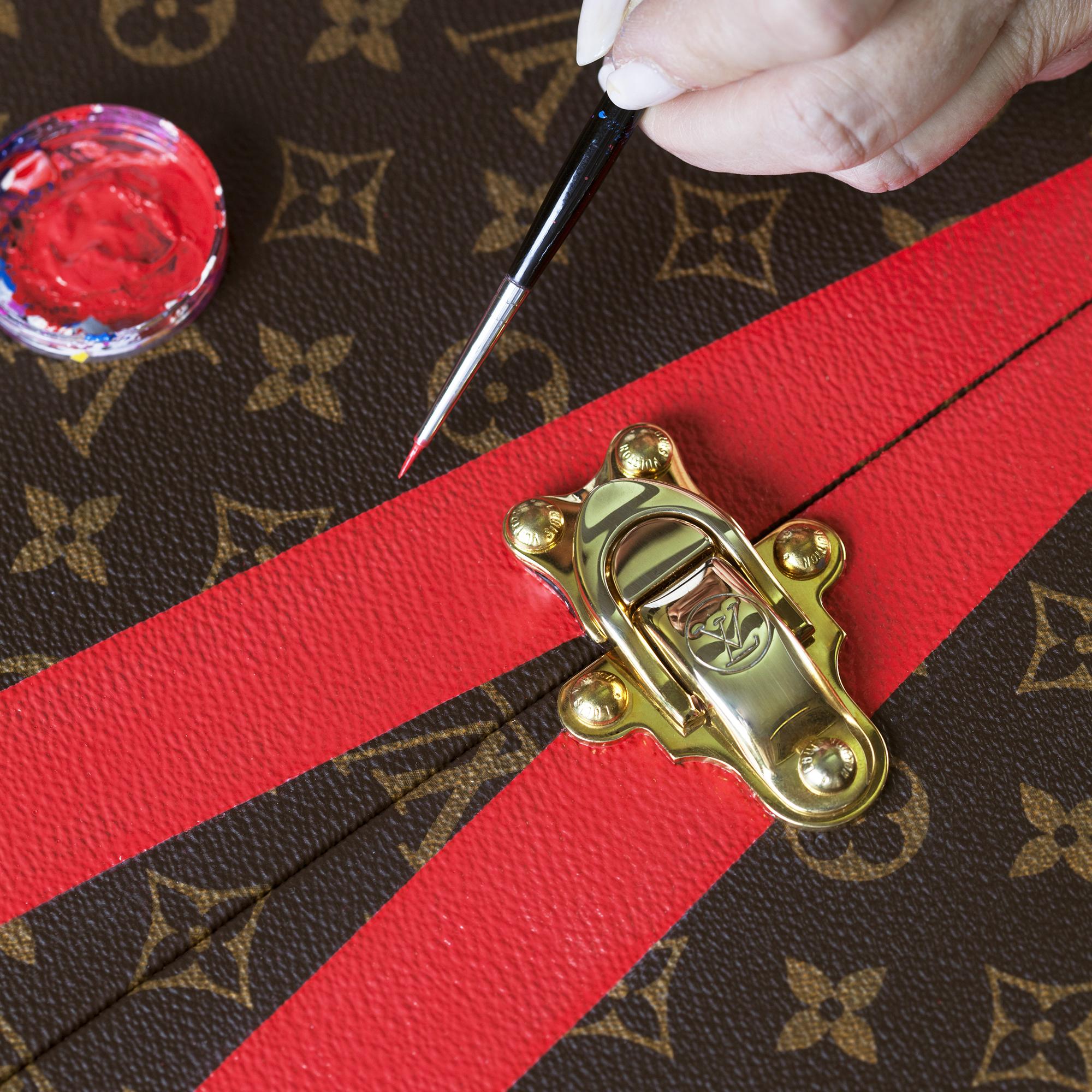 hand painted louis vuitton