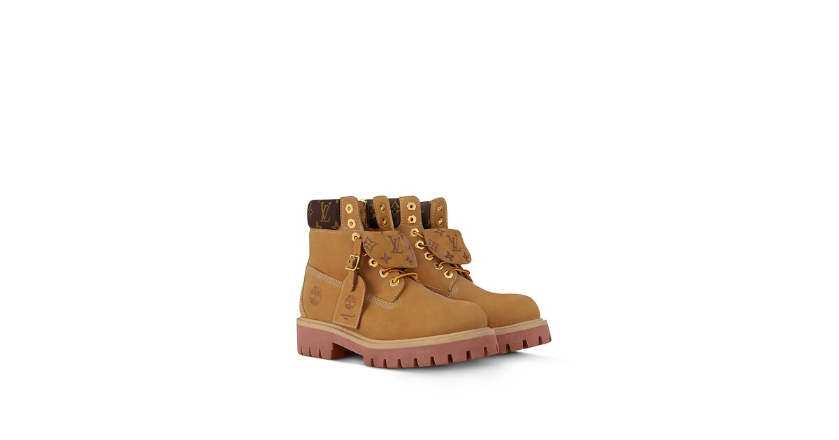 LV x Timberland Ankle Boots - Luxury Beige | LOUIS VUITTON