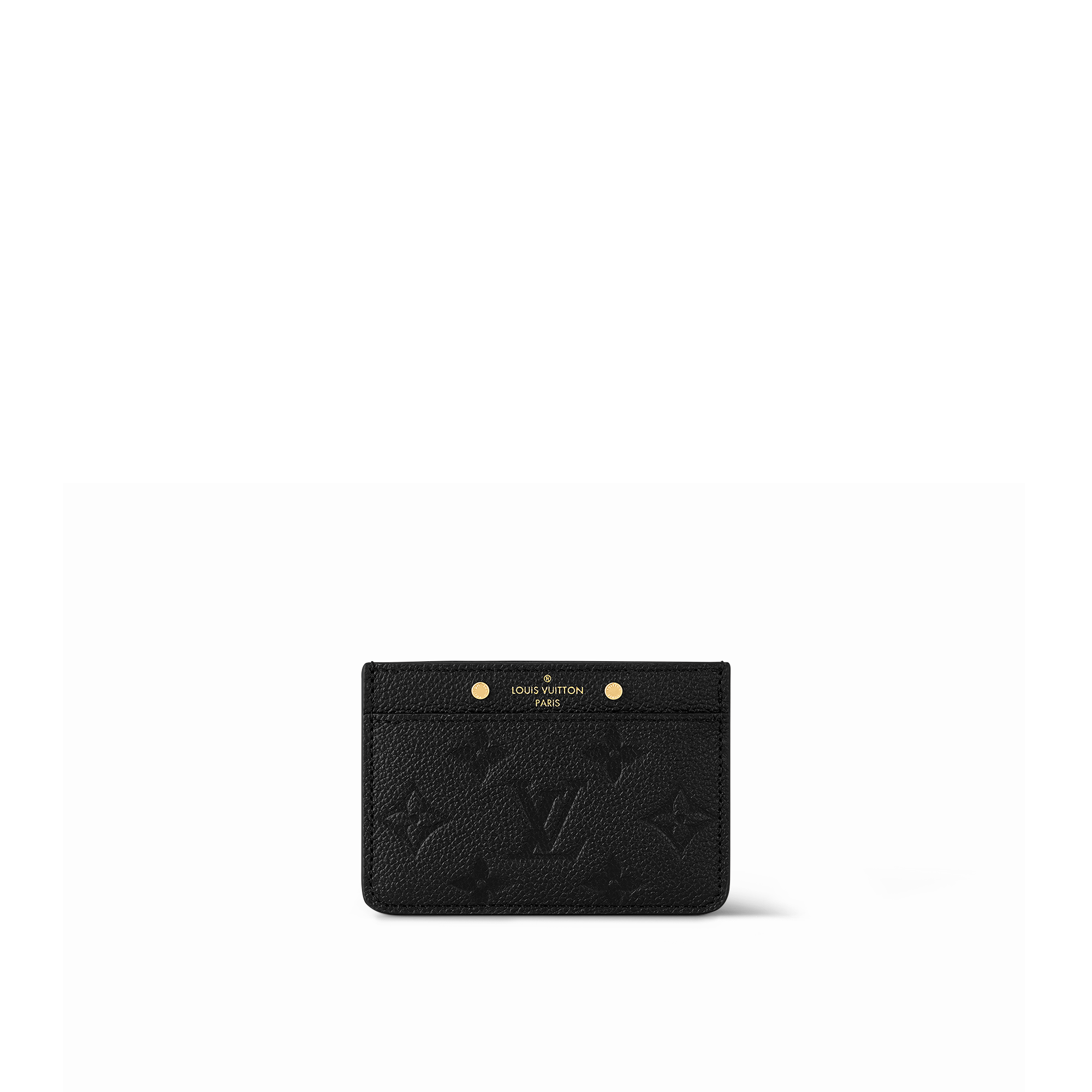 louis vuitton black embossed