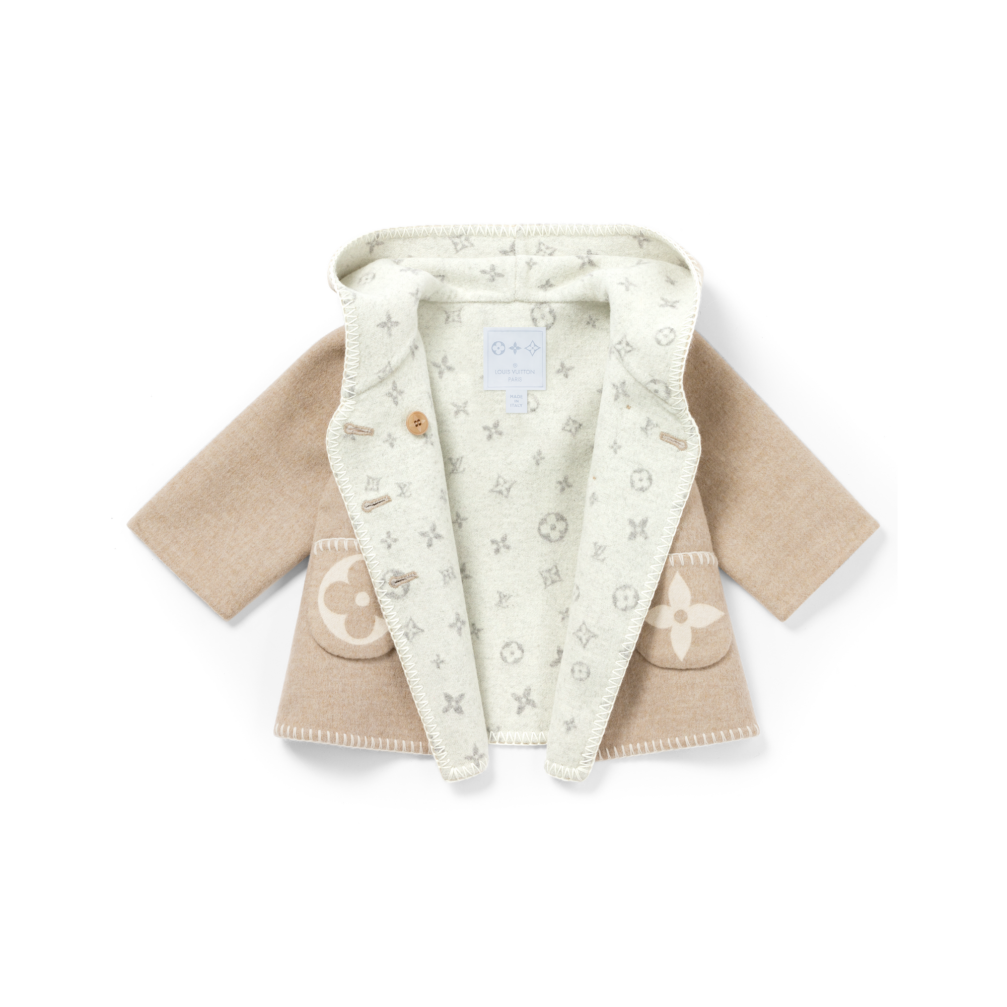 Gifts - 2 Pockets Coat S00 Gifts Gifts for Babies } | LOUIS VUITTON (Product zoom)