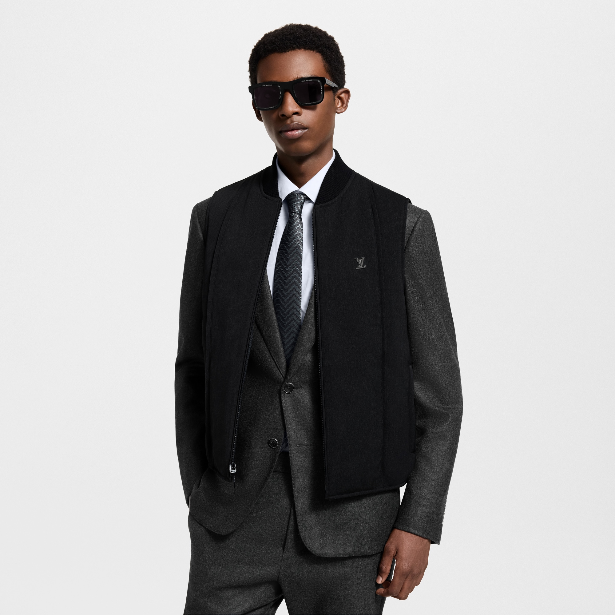 Men - 3-In-1 Hooded Parka  Men Ready-to-Wear Outerwear and Coats | LOUIS VUITTON (Product zoom)