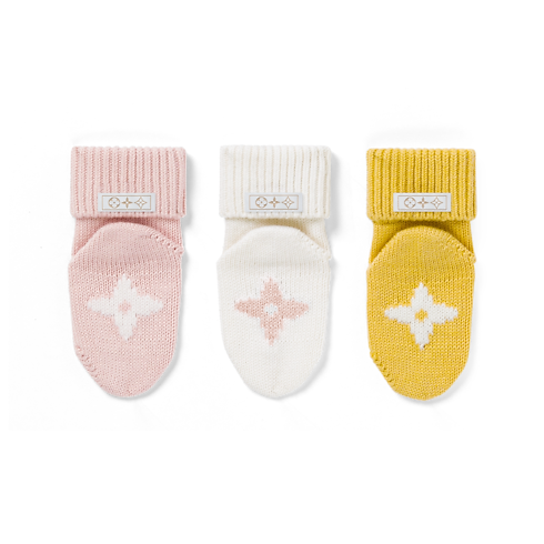 Gifts - 3 Socks Set S00 Gifts Gifts for Babies } | LOUIS VUITTON (Product zoom)