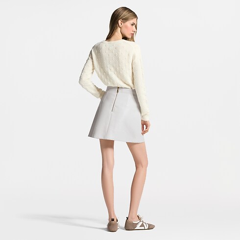 Women - 3D Monogram Knit Jumper Women Ready-to-Wear Knitwear | LOUIS VUITTON (Product zoom)