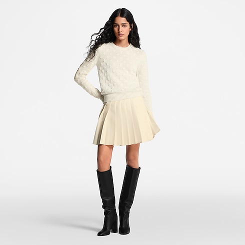 Men - 3D Monogram Knit Jumper Men Discontinued Product Obs 10 | LOUIS VUITTON (Product zoom)