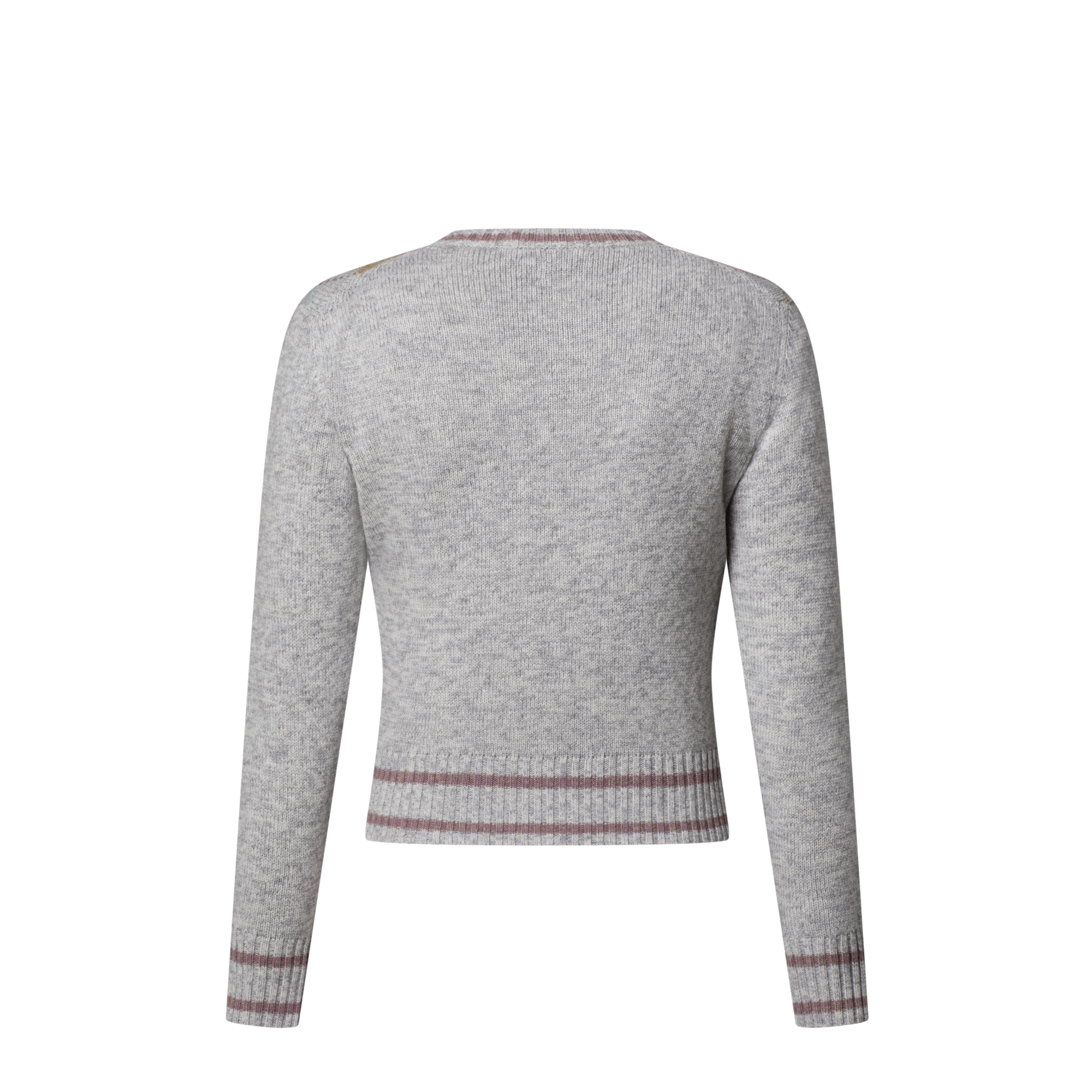 Women - 3D Signature Argyle Jumper  Women Ready-to-Wear Knitwear | LOUIS VUITTON (Product zoom)