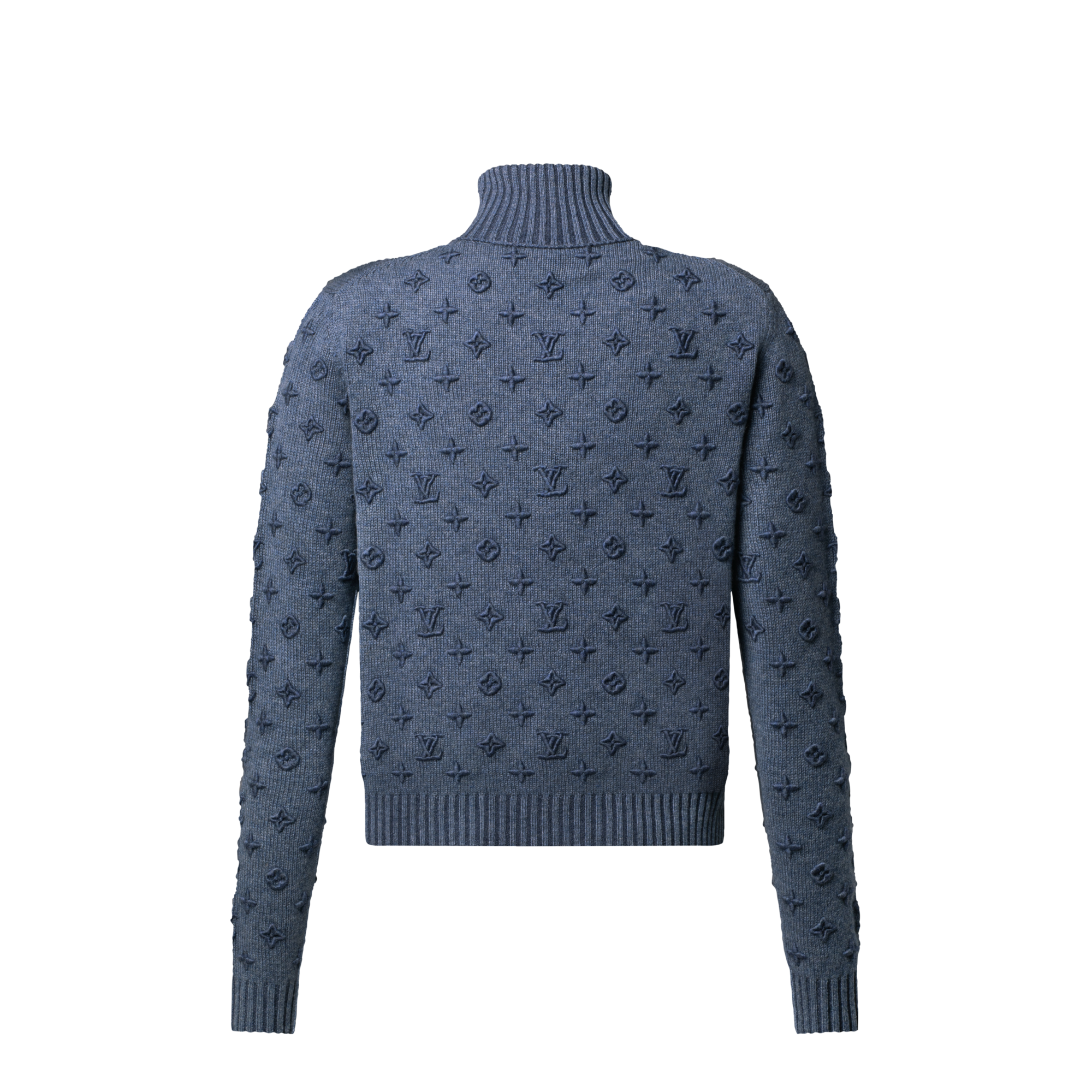 Women - 3D Signature Turtleneck Jumper  Women Ready-to-Wear Knitwear | LOUIS VUITTON (Product zoom)