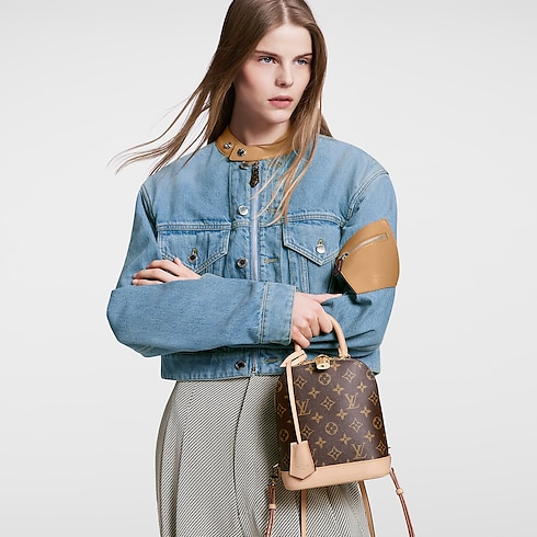 Women - Alma Backpack Monogram Canvas Women Handbags Handbags | LOUIS VUITTON (Product zoom)