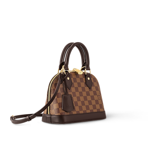 Women - Alma BB Bag Damier Ebene Canvas Women Handbags Handbags | LOUIS VUITTON (Product zoom)