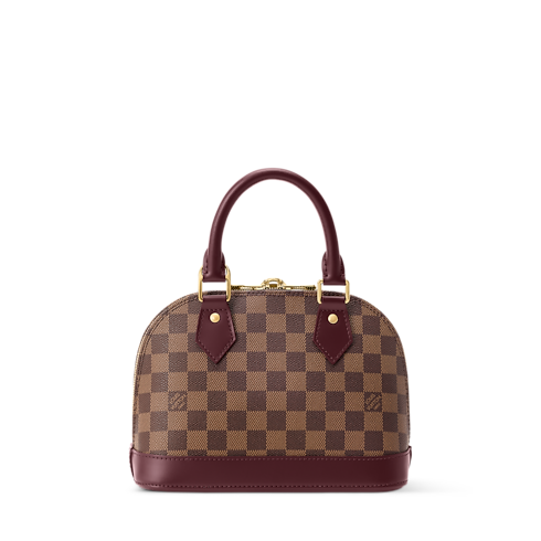 Women - Alma BB Bag Damier Ebene Canvas Women Handbags Handbags | LOUIS VUITTON (Product zoom)