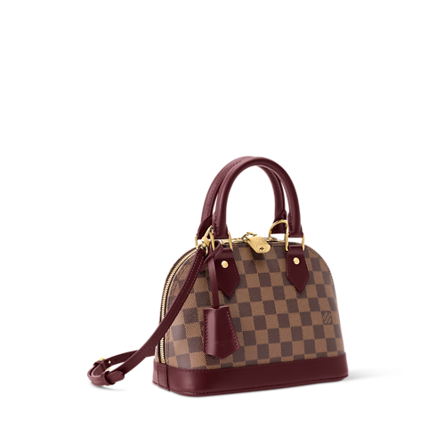 Women - Alma BB Bag Damier Ebene Canvas Women Handbags Handbags | LOUIS VUITTON (Product zoom)
