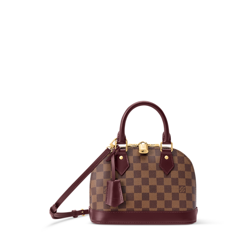 Women - Alma BB Bag Damier Ebene Canvas Women Handbags Handbags | LOUIS VUITTON (Product zoom)