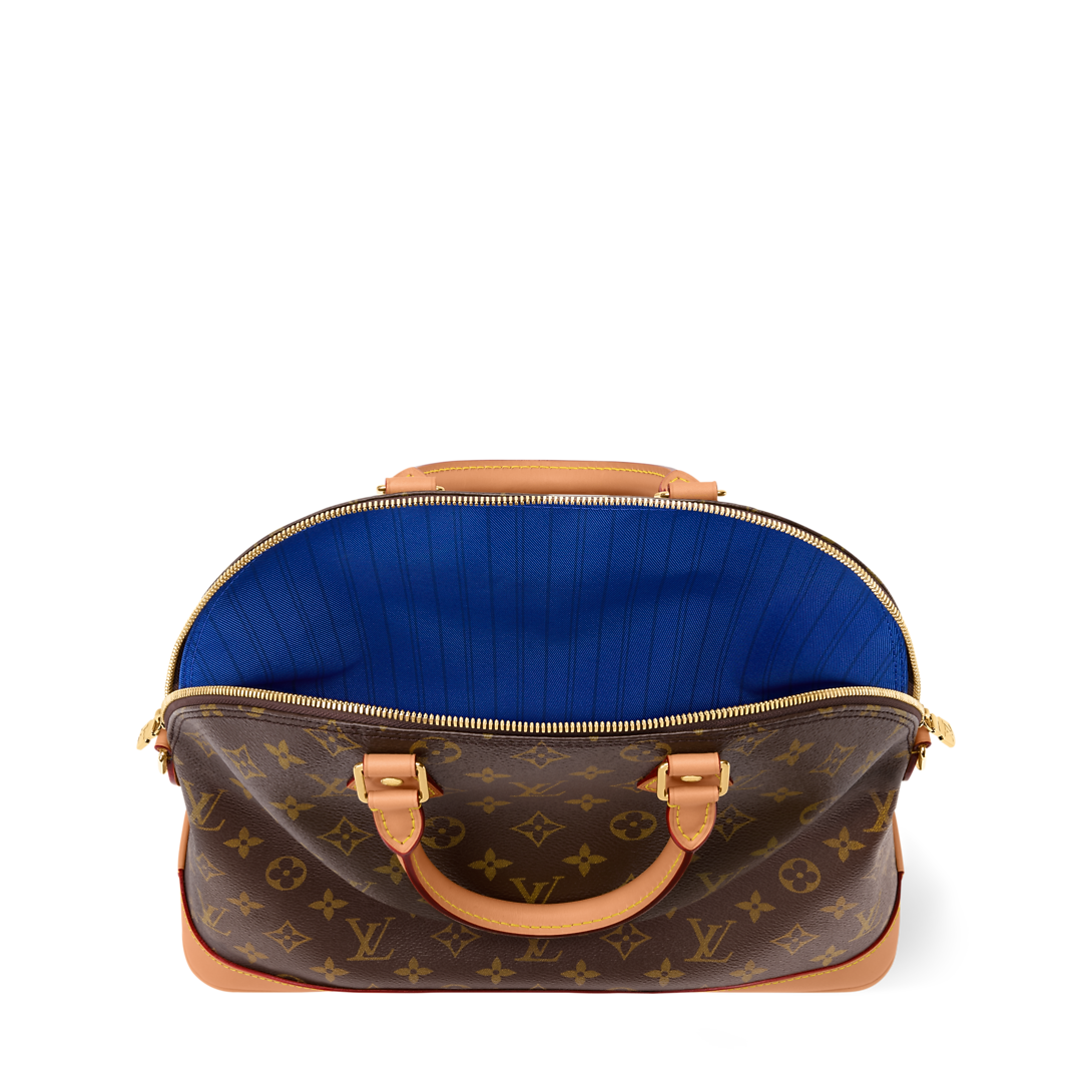 Alma MM Soft Bag - Luxury Monogram Canvas Brown | LOUIS VUITTON