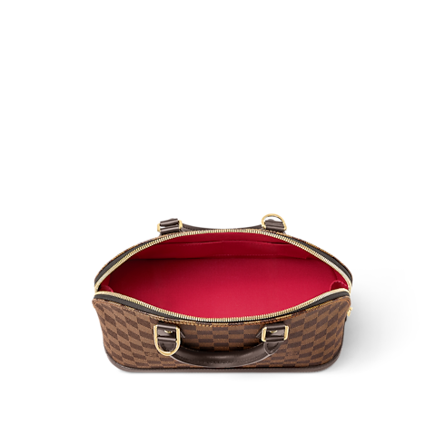 Women - Alma PM Damier Ebene Canvas Women Handbags Handbags | LOUIS VUITTON (Product zoom)