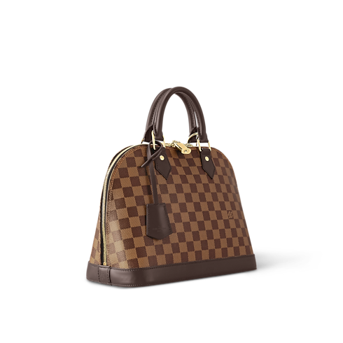 Women - Alma PM Damier Ebene Canvas Women Handbags Handbags | LOUIS VUITTON (Product zoom)