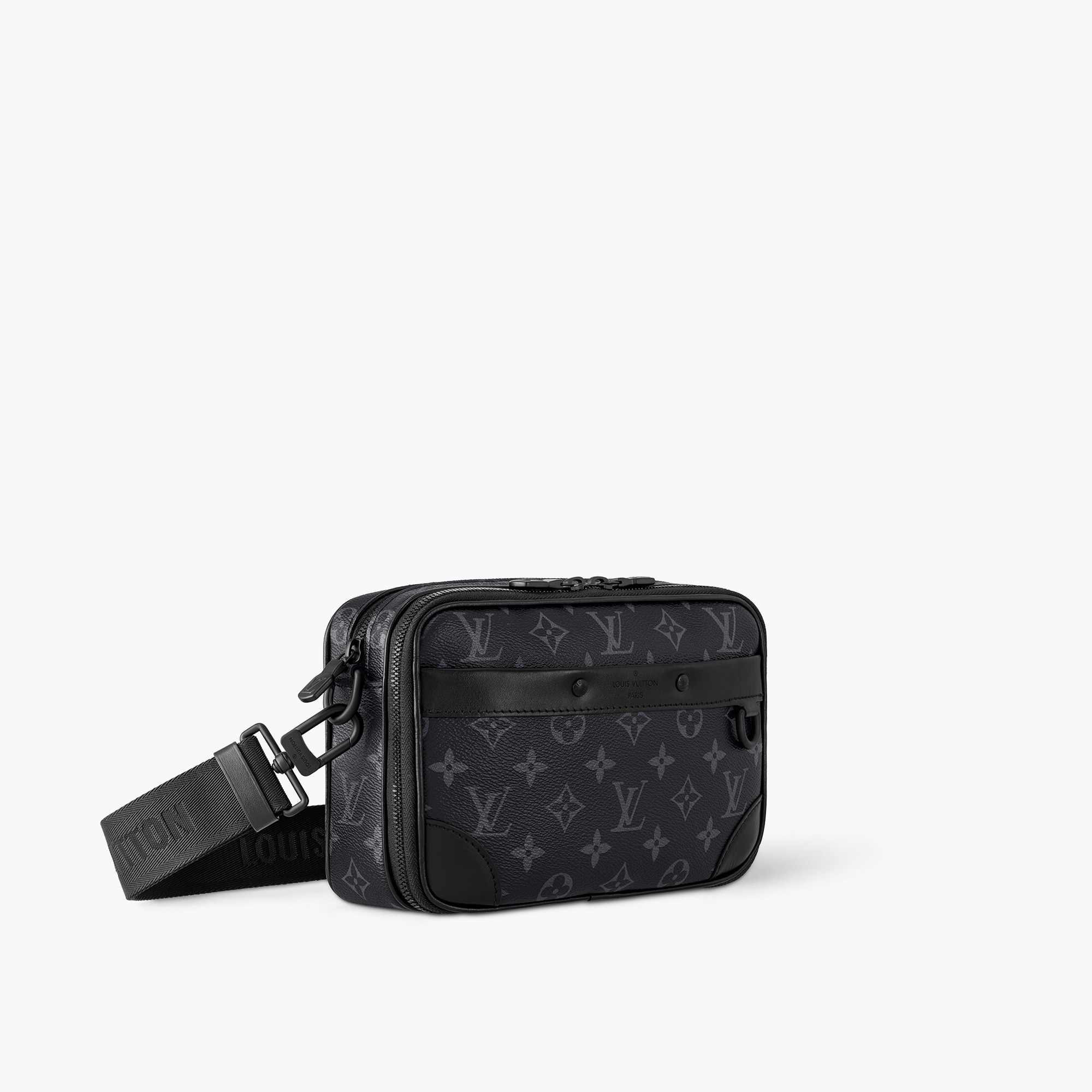 Alpha Messenger Bag Luxury Monogram Eclipse Grey LOUIS VUITTON