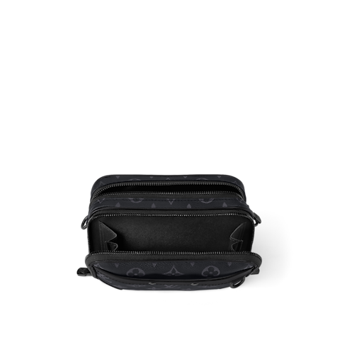 Men - Alpha Wearable Wallet Monogram Eclipse Men Bags All Collections | LOUIS VUITTON (Product zoom)