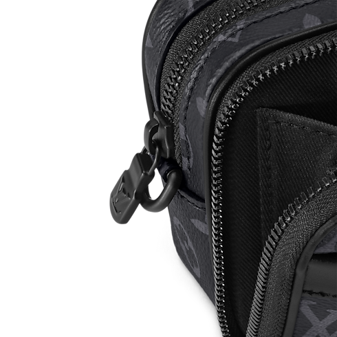 Men - Alpha Wearable Wallet Monogram Eclipse Men Bags All Collections | LOUIS VUITTON (Product zoom)