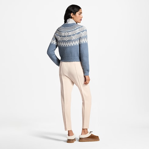Women - Alpine Knit Cardigan Women Ready-to-Wear Tops and Shirts | LOUIS VUITTON (Product zoom)