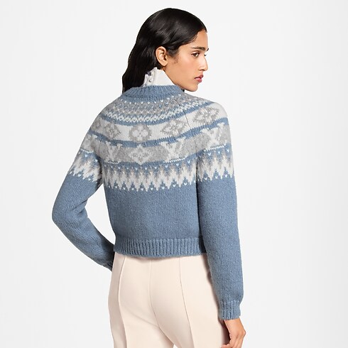 Women - Alpine Knit Cardigan Women Ready-to-Wear Tops and Shirts | LOUIS VUITTON (Product zoom)