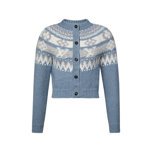Women - Alpine Knit Cardigan Women Ready-to-Wear Tops and Shirts | LOUIS VUITTON (Product zoom)