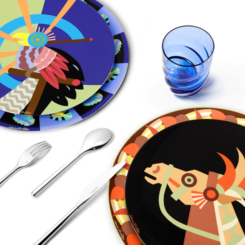 Trunks, Travel and Home - Animali Fantastici Fish Presentation Plate Trunks, Travel and Home Home and Art of Dining Art of Dining | LOUIS VUITTON (Product zoom)