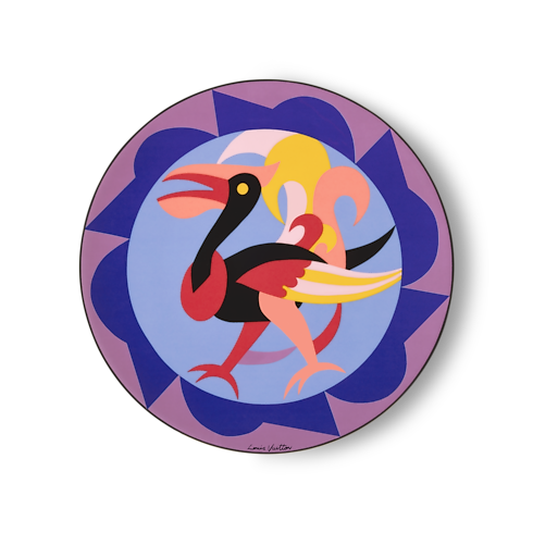 Trunks, Travel and Home - Animali Fantastici Paradise Pelican Dinner Plate Trunks, Travel and Home Home and Art of Dining Art of Dining | LOUIS VUITTON (Product zoom)