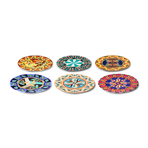 Trunks, Travel and Home - Animali Fantastici Set of 6 Presentation Plates Trunks, Travel and Home Home and Art of Dining Art of Dining | LOUIS VUITTON (Product zoom)