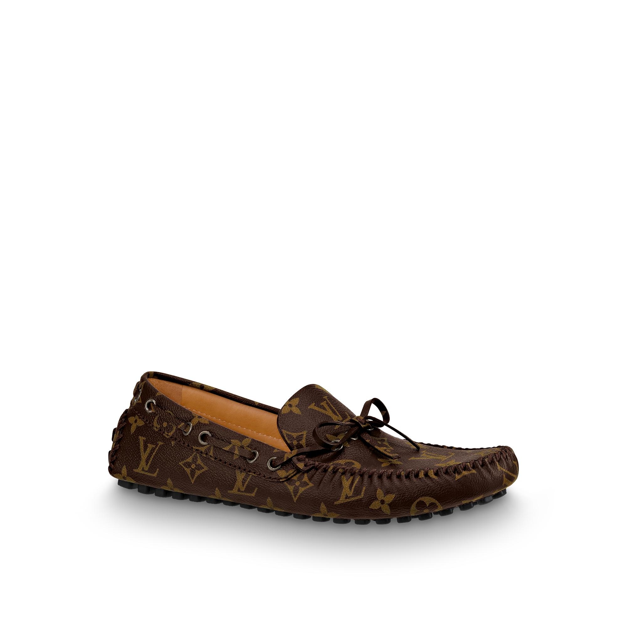 monogram moccasins