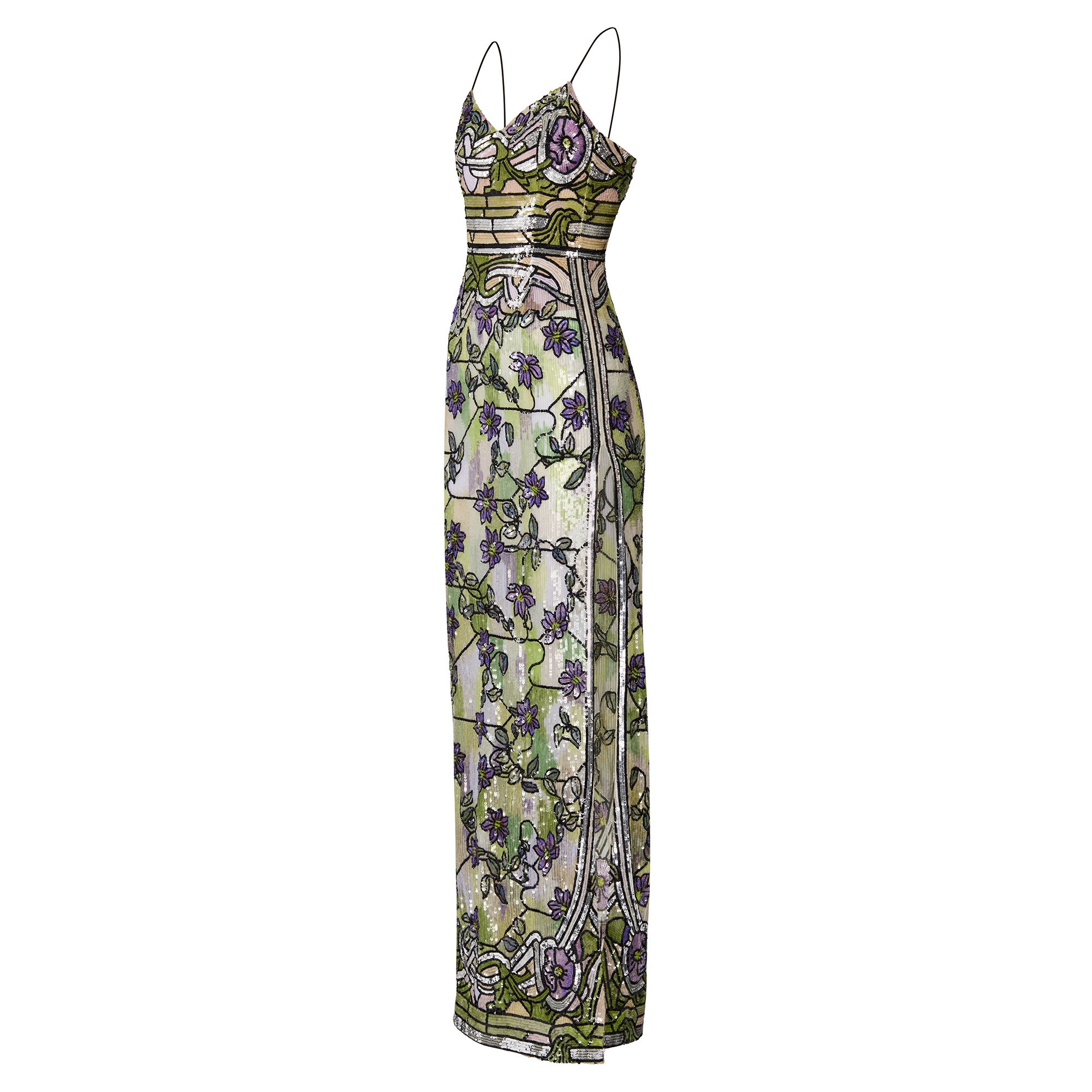 Asnières Sequin Gown - Luxury Multicolor | LOUIS VUITTON