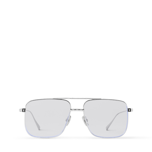 Men - Attitude Light Large Aviator Glasses S00 Men Accessories Eyewear | LOUIS VUITTON (Product zoom)
