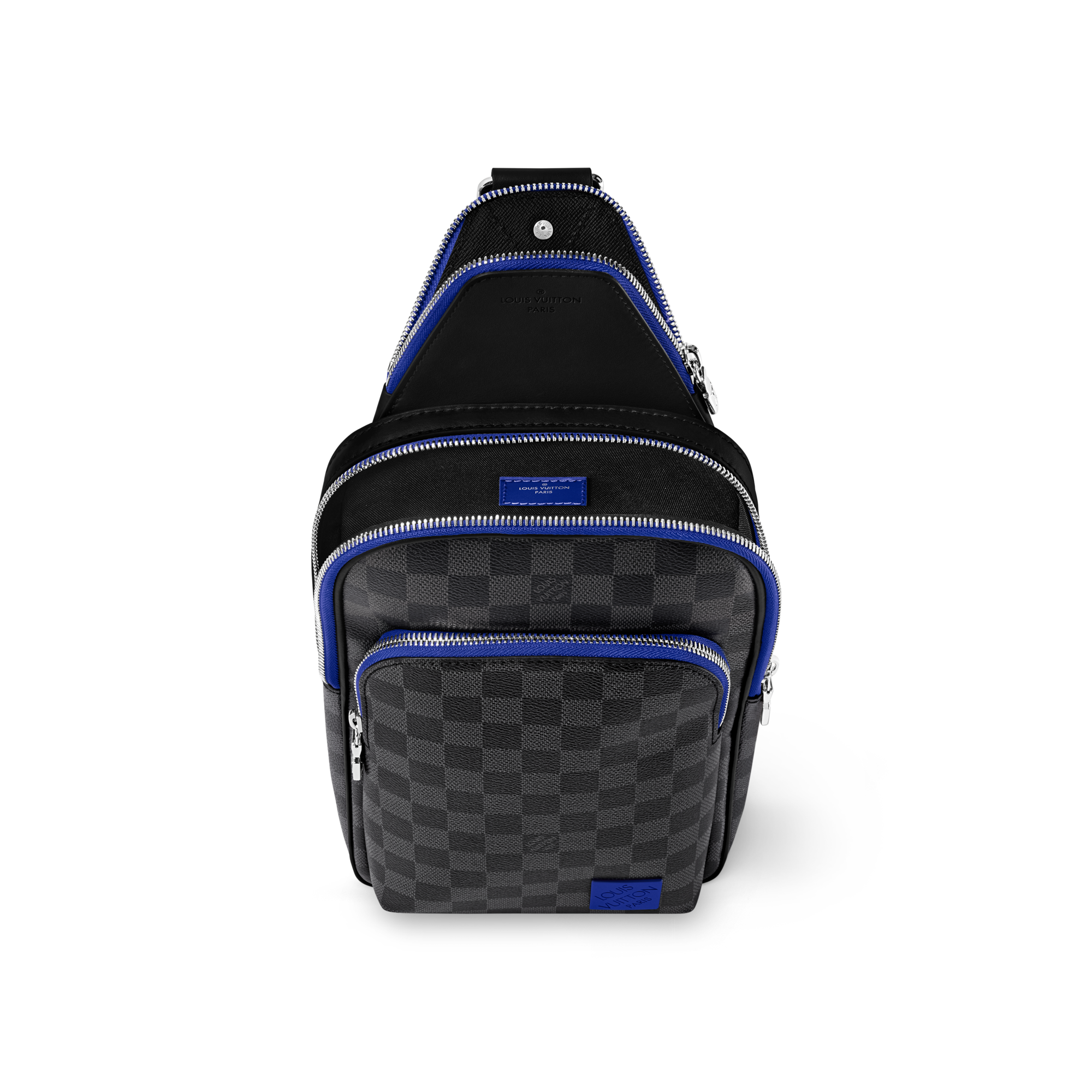 Bags and Small Leather Goods - Avenue Slingbag Damier Graphite Canvas Bags and Small Leather Goods Men