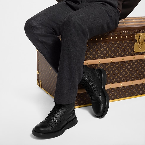 New - Bastille Combat Boots New For Men New Formal | LOUIS VUITTON (Product zoom)