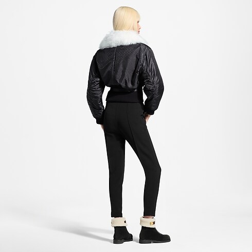 Women - Belted Seam Detail Trousers Women Ready-to-Wear Pants and Shorts | LOUIS VUITTON (Product zoom)