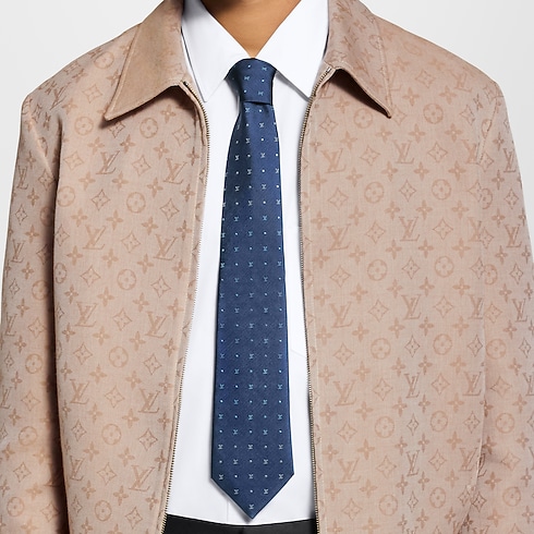 Men - Blason Dots Tie S00 Men Accessories Ties and Pocket Squares | LOUIS VUITTON (Product zoom)