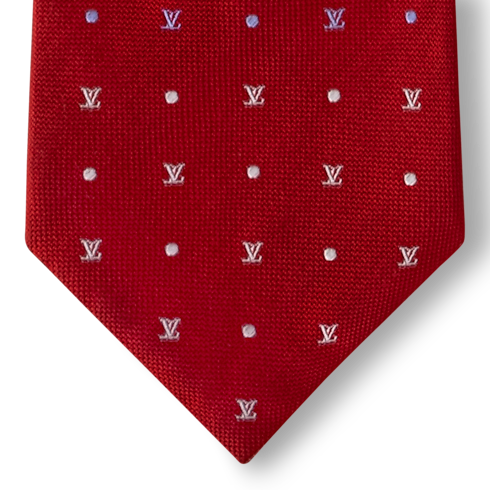 Men - Blason Dots Tie S00 Men Accessories Ties and Pocket Squares | LOUIS VUITTON (Product zoom)