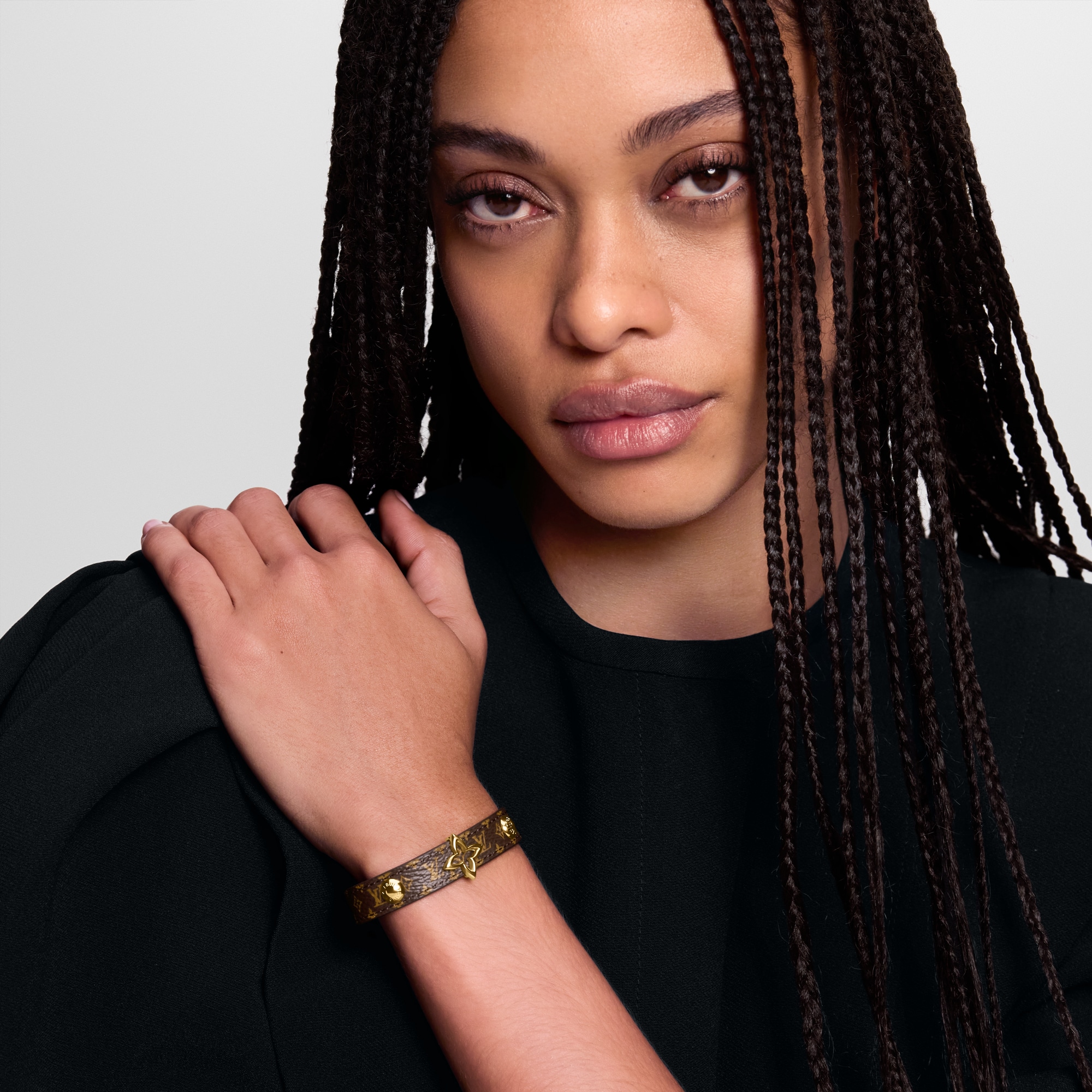 Women - Blooming Bracelet Monogram Canvas Women Accessories Leather Bracelets | LOUIS VUITTON (Product zoom)