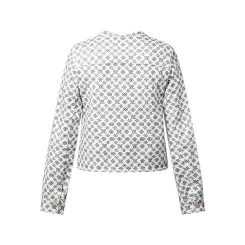 Women - Blurry Monogram Jacket Women Ready-to-Wear Coats and Jackets | LOUIS VUITTON (Product zoom)