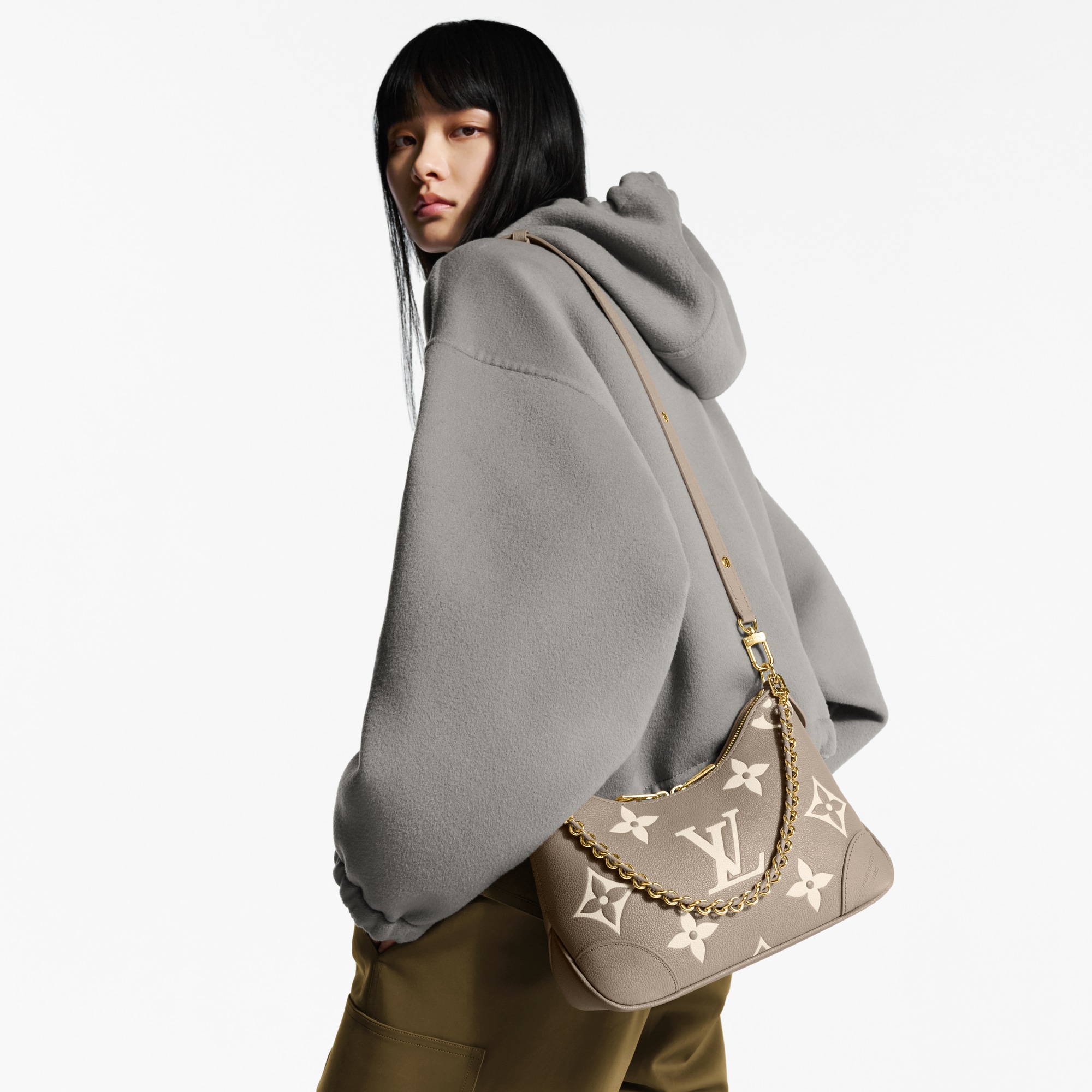 Women - Boulogne PM Bag Bicolour Monogram Empreinte Leather Women Handbags Handbags | LOUIS VUITTON (Product zoom)