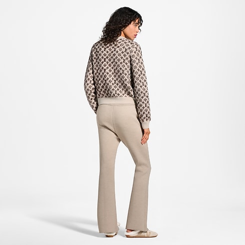 Women - Brushed Monogram Cardigan Women Ready-to-Wear Knitwear | LOUIS VUITTON (Product zoom)