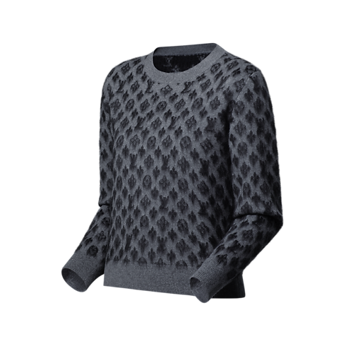 Women - Brushed Monogram Jumper Women Ready-to-Wear Knitwear | LOUIS VUITTON (Product zoom)