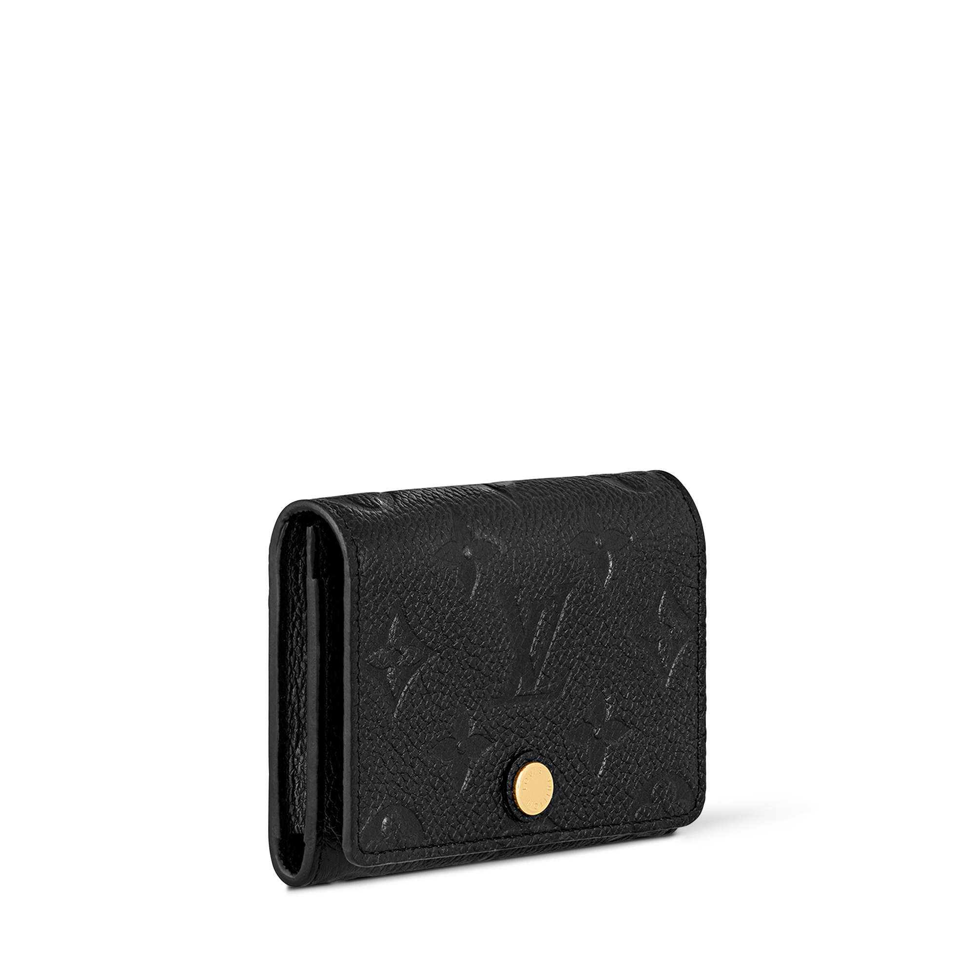 Business Card Holder Monogram Empreinte Leather - Wallets and 