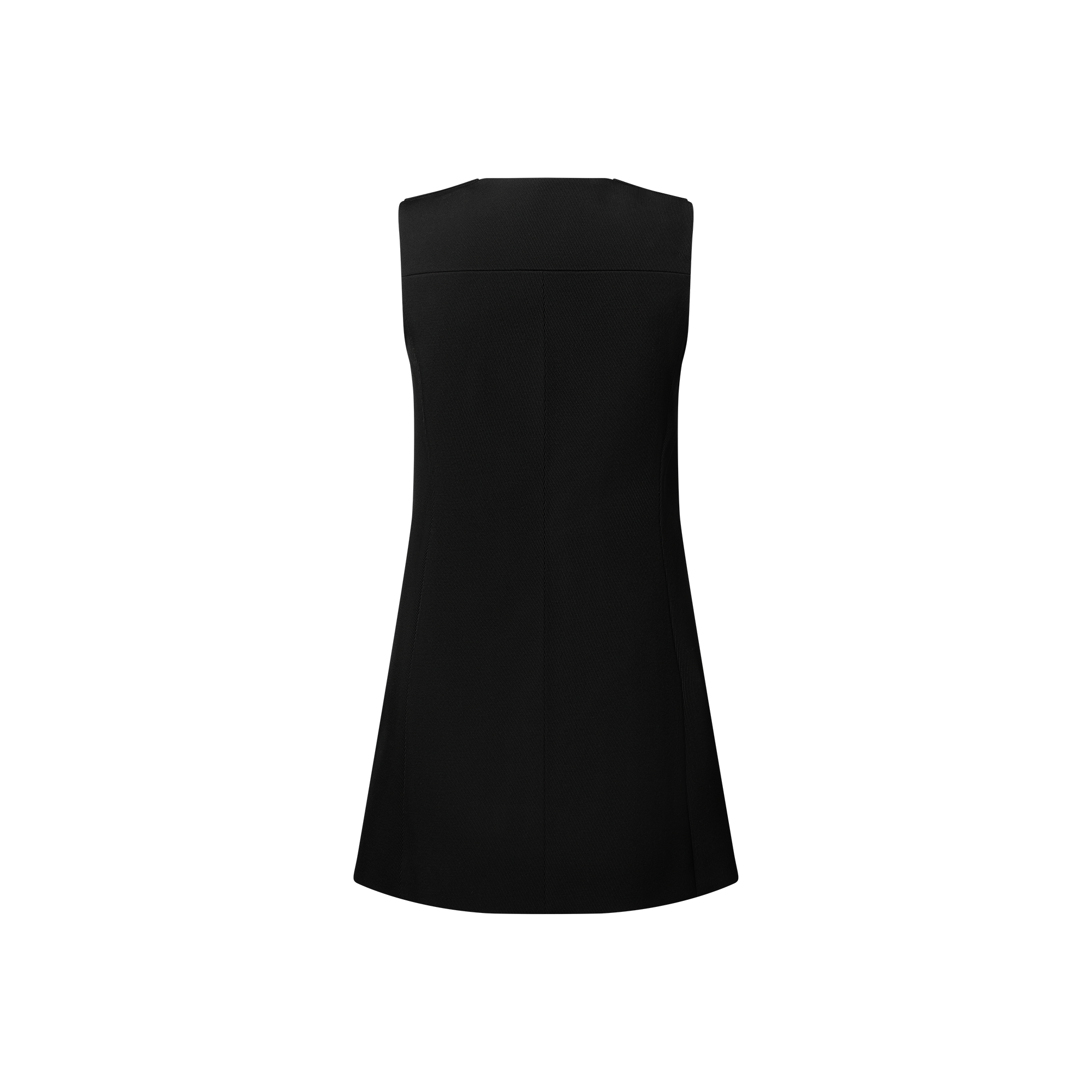 Women - Button Detail Apron Dress  Women Ready-to-Wear Dresses | LOUIS VUITTON (Product zoom)