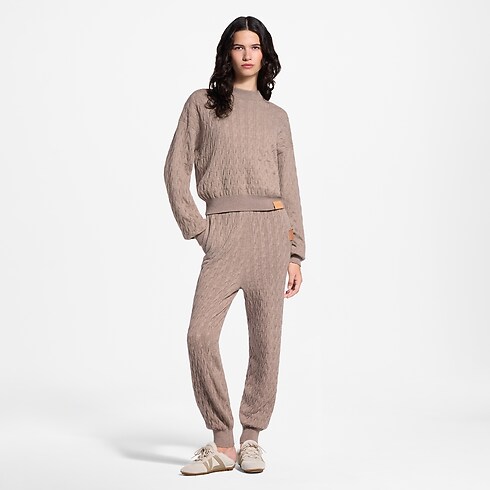 Women - Cable Knit Jumper Women Ready-to-Wear Knitwear | LOUIS VUITTON (Product zoom)