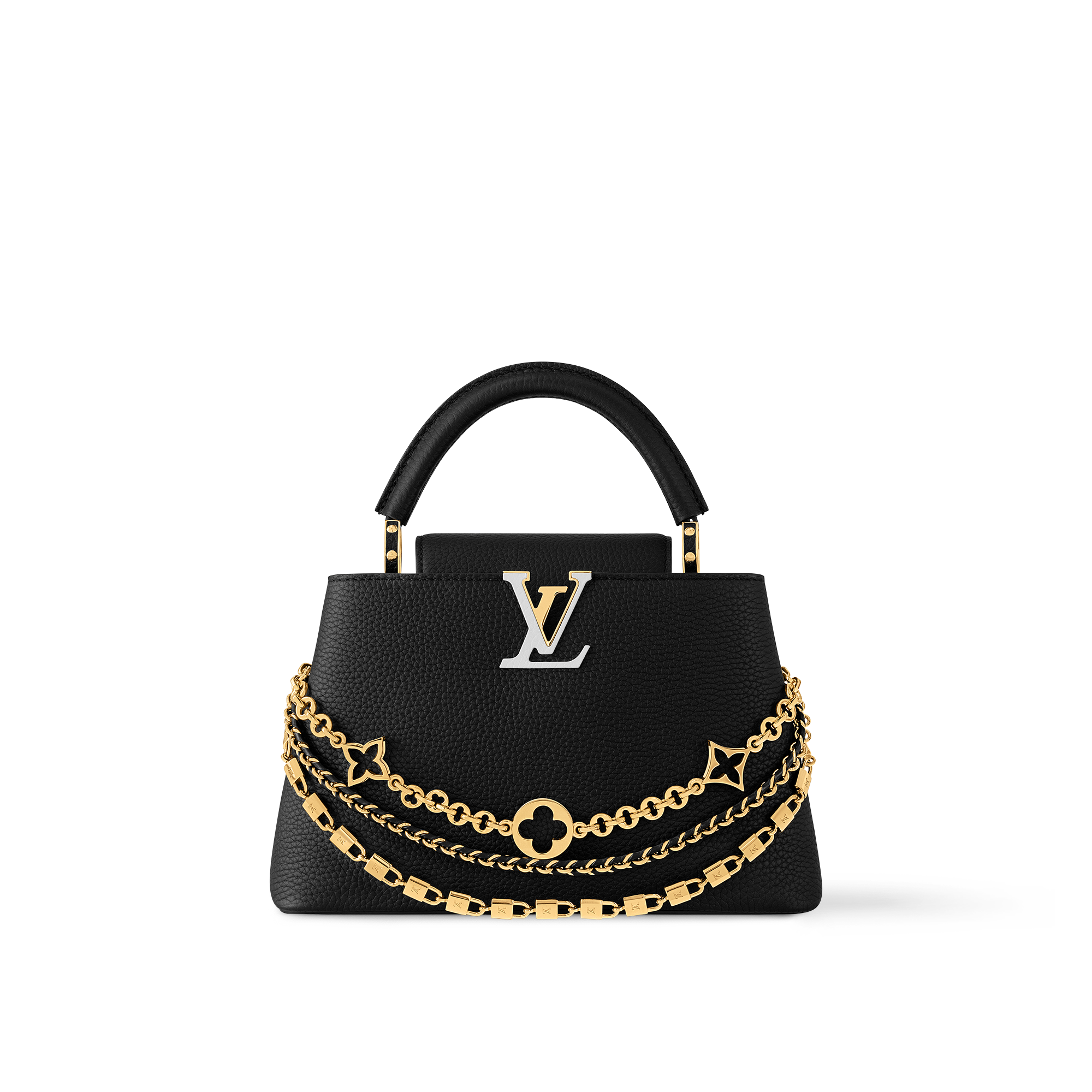 Louis vuitton capucines black store
