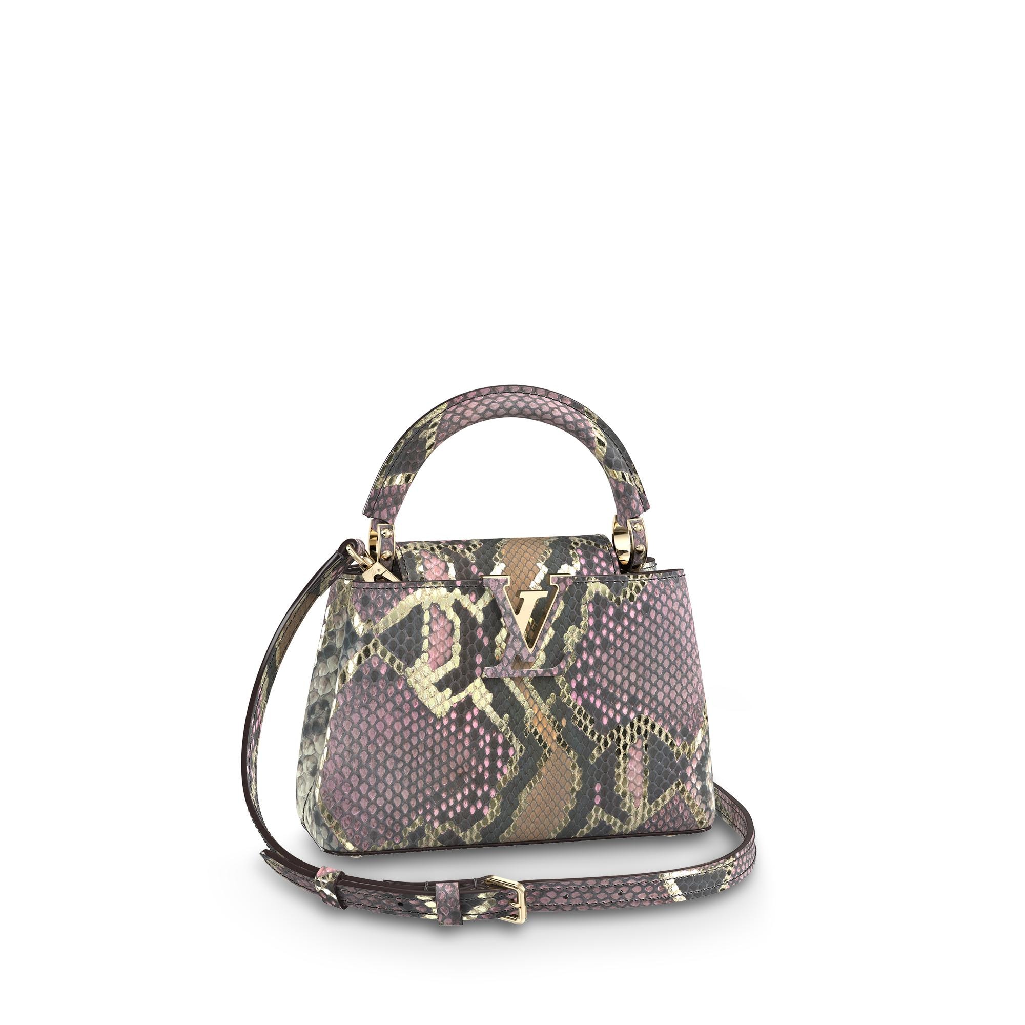 capucine python louis vuitton