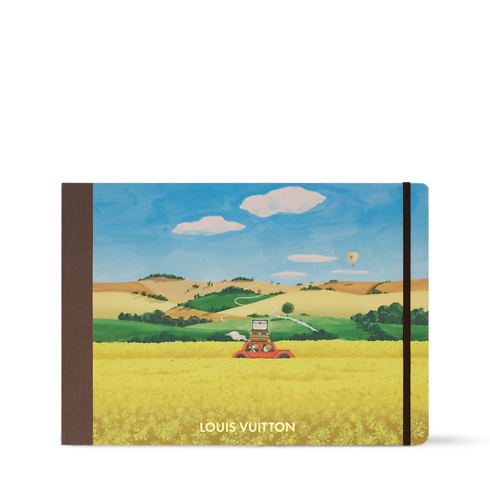 Trunks, Travel and Home - Carnets De Palace Sketchbook S00 Trunks, Travel and Home Library and Stationery Stationery | LOUIS VUITTON (Product zoom)
