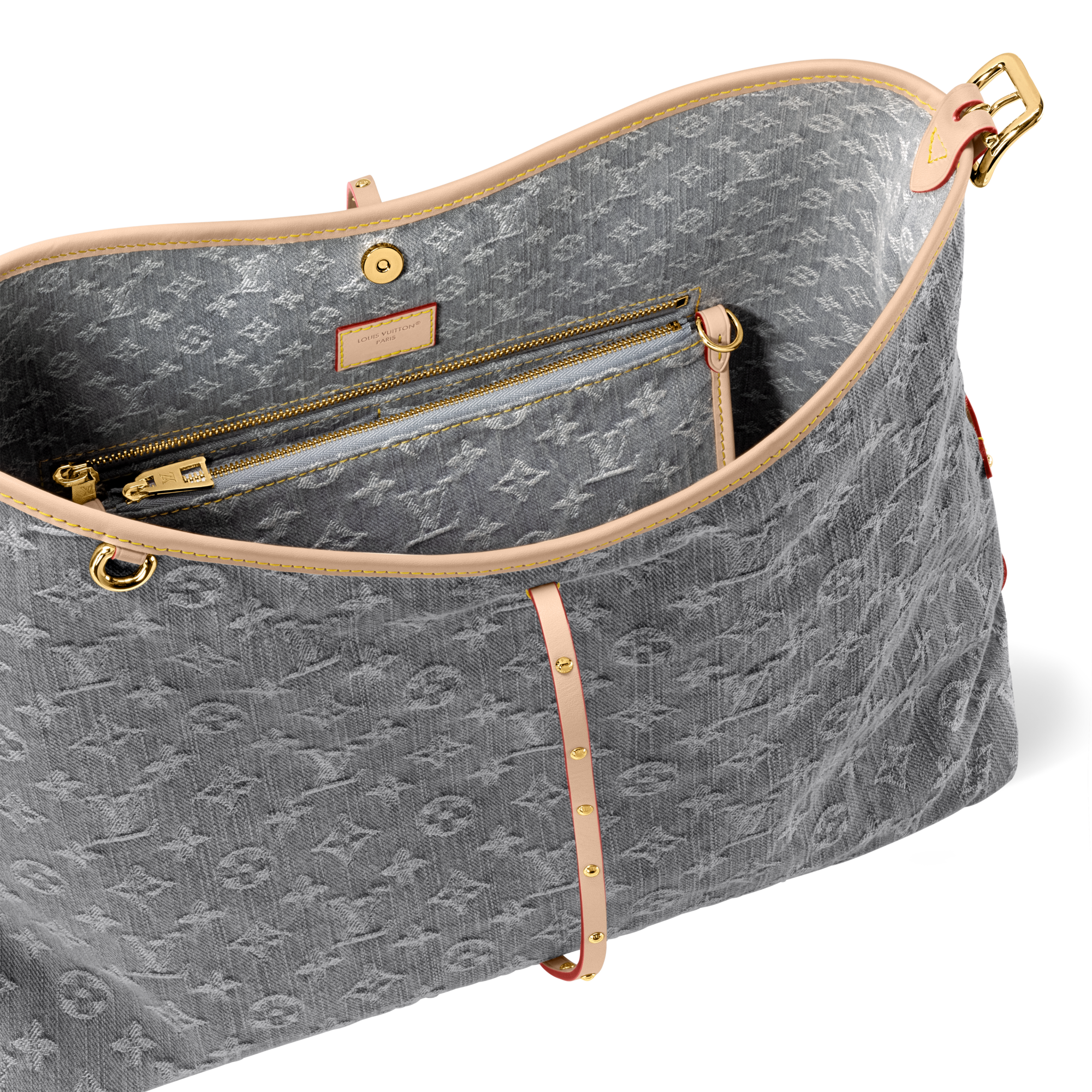 Women - CarryAll MM Bag Monogram Denim Women Handbags Handbags | LOUIS VUITTON (Product zoom)