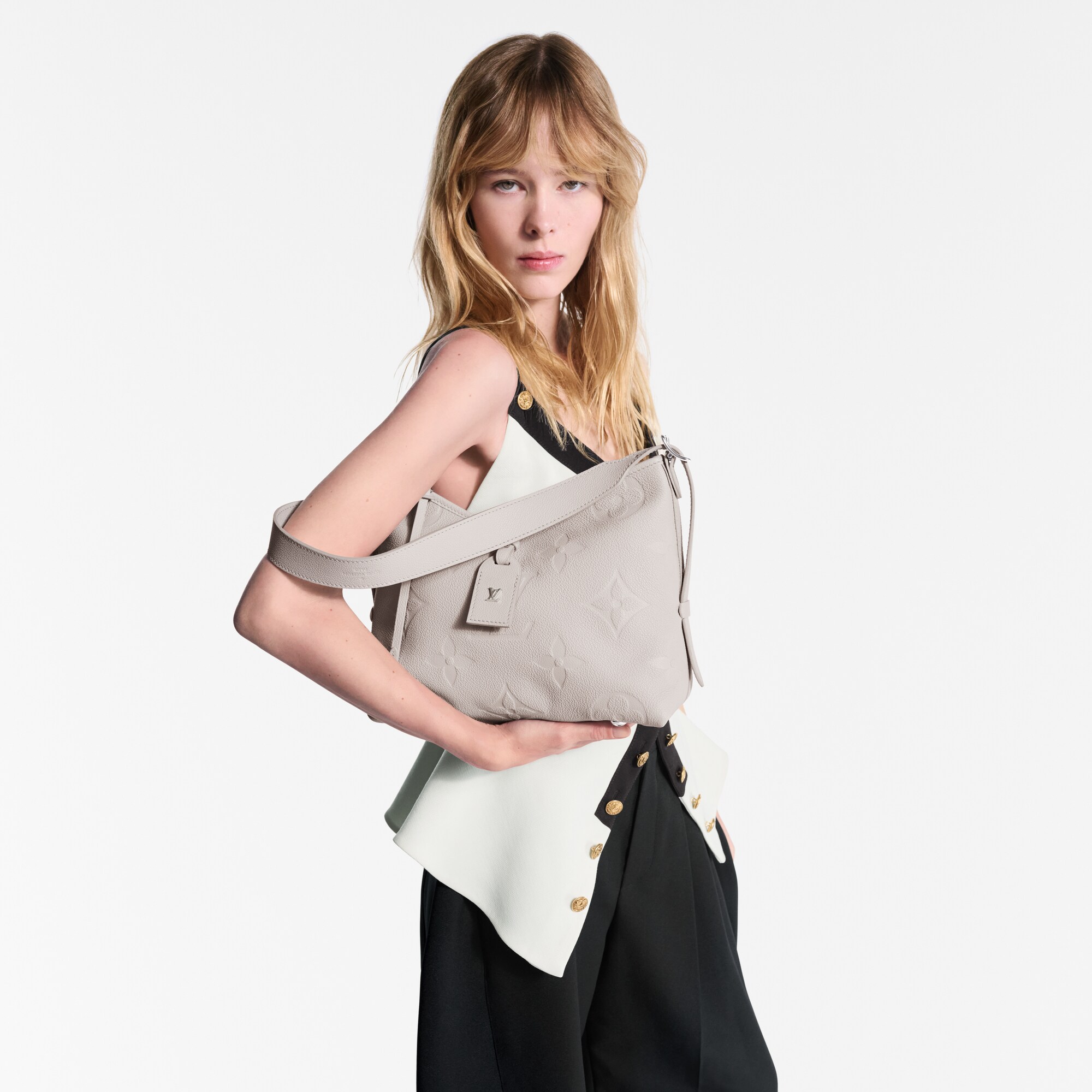 Women - CarryAll PM Bag Monogram Empreinte Leather Women Handbags Handbags | LOUIS VUITTON (Product zoom)