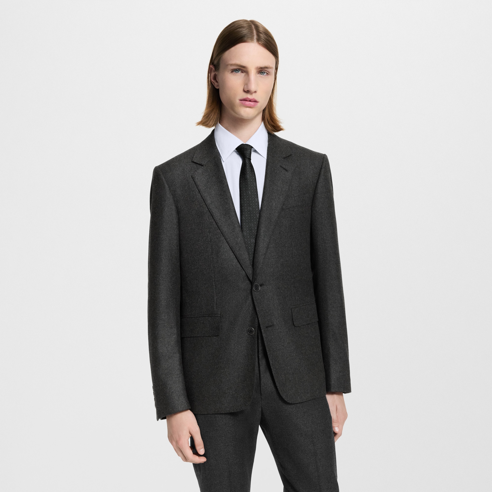 Men - Cashmere-Blend Gaston Jacket  Men Ready-to-Wear Blazers and Jackets | LOUIS VUITTON (Product zoom)